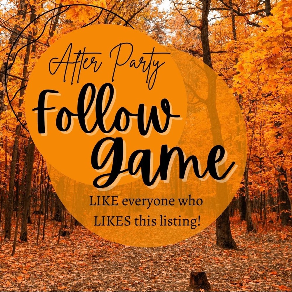 ๐๐ GAIN 100+ FOLLOWERS! Follow ALL Who Like This Listing! ๐๐๐ - Picture 2 of 7
